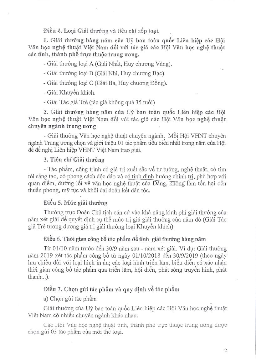 THONG BAO VV GUI TAC PHAM XET GIAI THUONG VHNT NAM 2026 CUA LHCHVHNTVN KEM QĐ BAN HANH QUY CHE (SUA DOI) TRAO GIAI THUONG TP CONG TRINH VHNT HANG NAM CUA LHCHVHNTVN-5.jpg