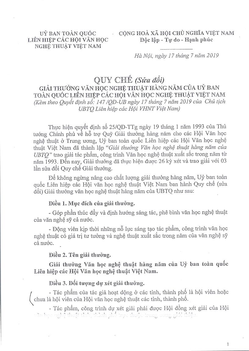 THONG BAO VV GUI TAC PHAM XET GIAI THUONG VHNT NAM 2026 CUA LHCHVHNTVN KEM QĐ BAN HANH QUY CHE (SUA DOI) TRAO GIAI THUONG TP CONG TRINH VHNT HANG NAM CUA LHCHVHNTVN-4.jpg